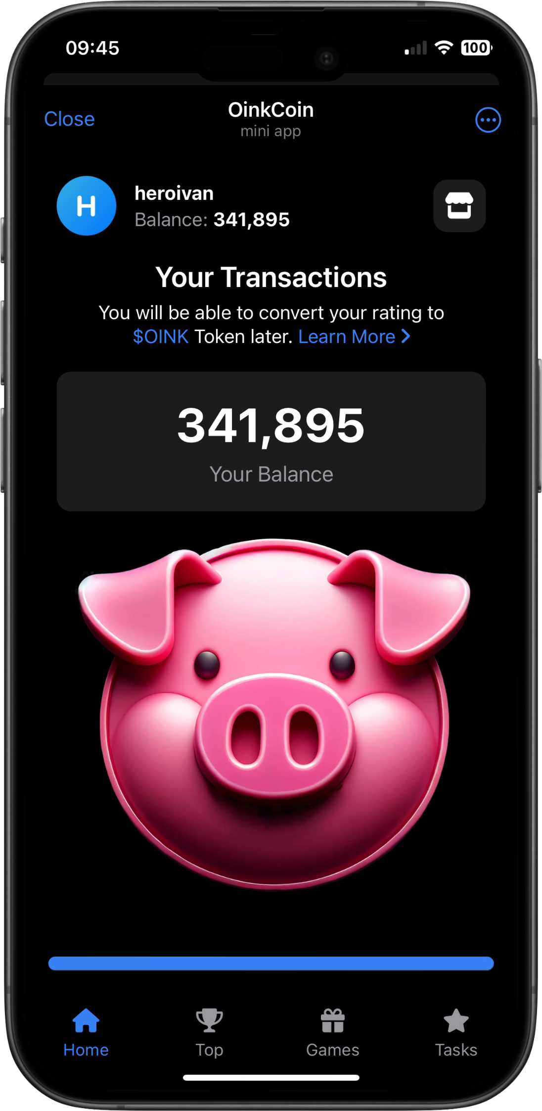 OinkCoin App